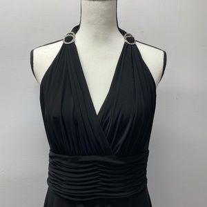 Black evening dress
